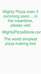 Mobile Screenshot of mightypizzaoven.com